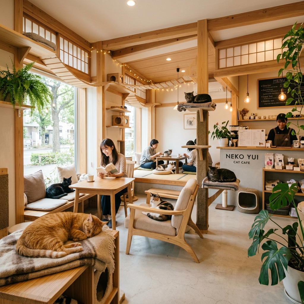 保護猫カフェイメージ